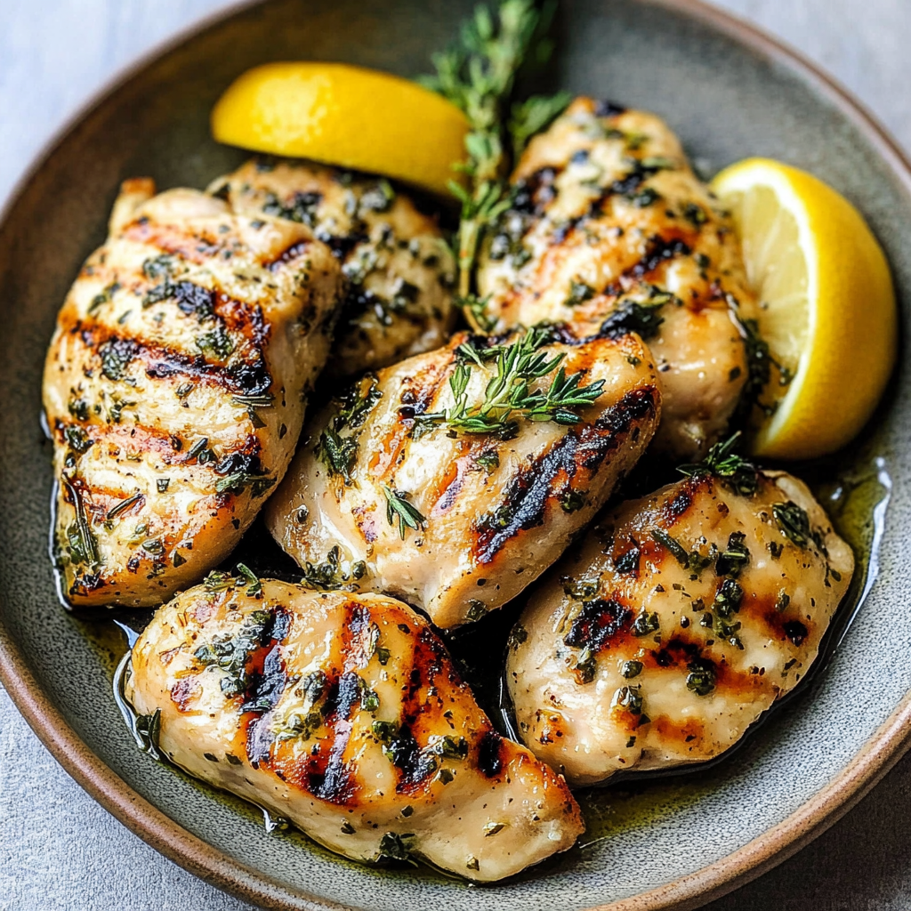 Lemon Herb Grilled Chicken - easyflavorhaven.com