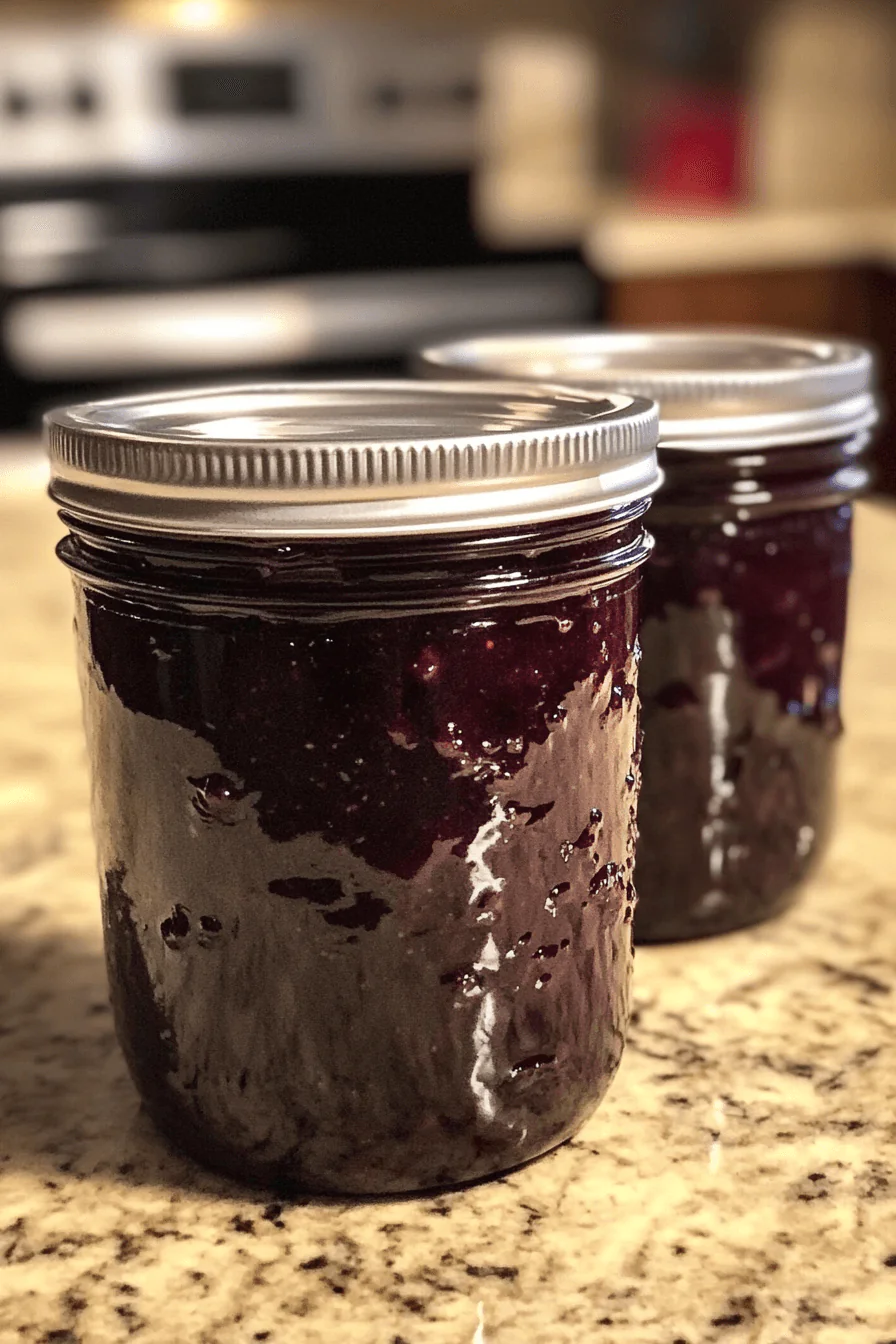 Homemade Blueberry Jam